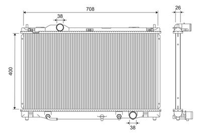 RADIATOR RACIRE MOTOR