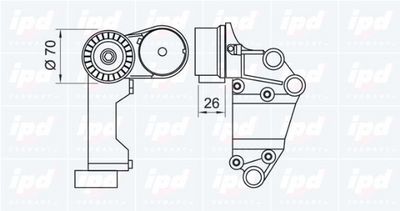 INTINZATOR CUREA CUREA DISTRIBUTIE IPD 153265 1
