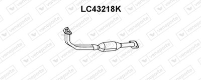 Катализатор VENEPORTE LC43218K для AUTOBIANCHI Y10
