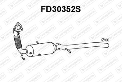 FILTRU FUNINGINE/PARTICULE SIST.DE ESAPAMENT