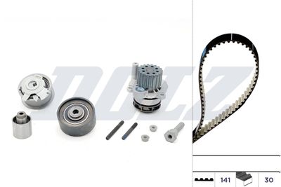 Vodní pumpa + sada ozubeného řemene DOLZ KD048