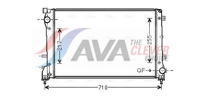 Radiateur, refroidissement du moteur AVA Clever Choice