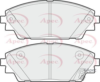 Brake Pad Set APEC PAD1968