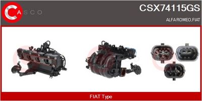 MODUL CONDUCTA ADMISIE CASCO CSX74115GS