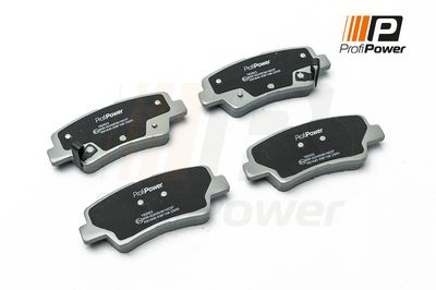Комплект тормозных колодок, дисковый тормоз ProfiPower 1B2023 для SSANGYONG ACTYON