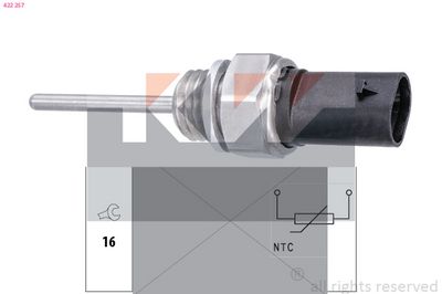 SENSOR ABGASTEMPERATUR KW 422257