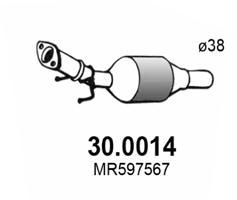 ASSO 30.0014 Каталізатор для SMART (Смарт)