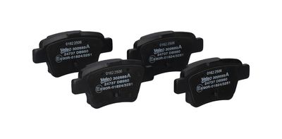 BREMSBELAGSATZ SCHEIBENBREMSE VALEO 302689A 24