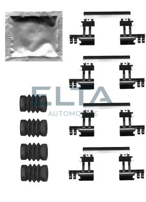 Комплектующие, колодки дискового тормоза ELTA AUTOMOTIVE EA8858 для MAZDA CX-3