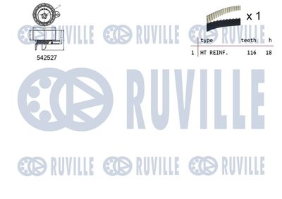 ZAHNRIEMENSATZ RUVILLE 550373 1