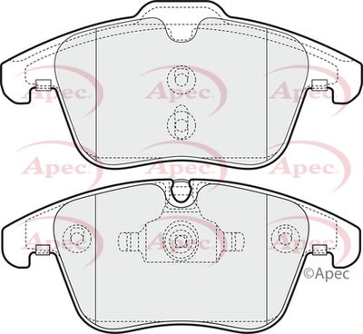 Brake Pad Set APEC PAD1602