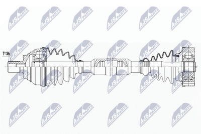 полуоска NTY NPW-WW-181