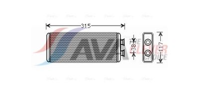 SCHIMBăTOR DE CăLDURă îNCăLZIRE HABITACLU