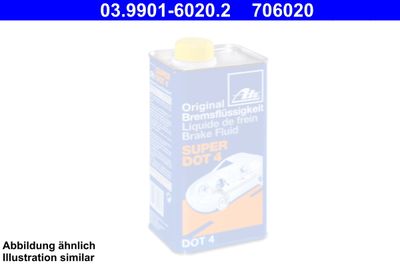 ATE Remvloeistof SUPER DOT 4 (03.9901-6020.2)
