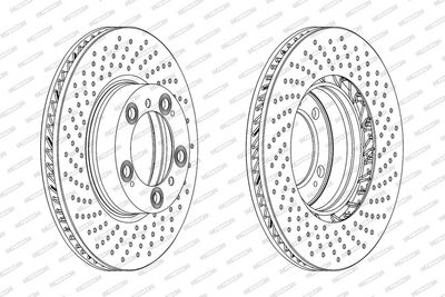 BREMSSCHEIBE FERODO DDF2020LC1 1