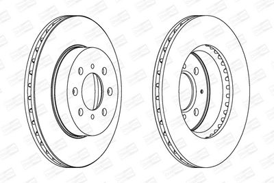 BREMSSCHEIBE CHAMPION 561630CH 1
