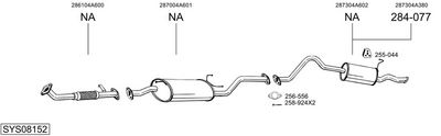 SISTEM DE ESAPAMENT BOSAL SYS08152