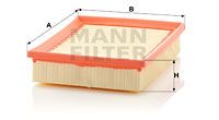MANN-FILTER C 2490 Воздушный фильтр  для PEUGEOT 306 (Пежо 306)