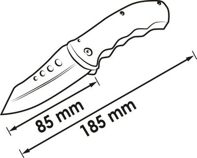 Vigor - zatvárací nôž 185mm