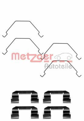 Комплектующие, колодки дискового тормоза METZGER 109-1292 для MAZDA PREMACY
