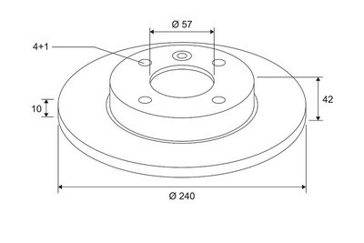 Vorschau Bremsscheibe Ansicht 3
