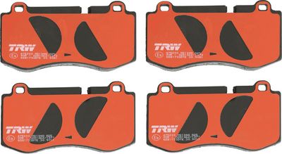 Kit de plaquettes de frein, frein à disque TRW