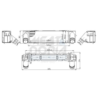 INTERCOOLER COMPRESOR