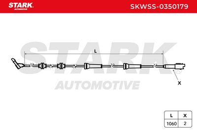датчик, обороти на колелото STARK SKWSS-0350179