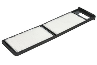 Cabinefilter 492x123x31, patroon past: CASE IH 130 B, 75 SR, 80, 90 KOBELCO SK007, SK013, SK014, SK015, SK024, SK025, SK025-1, SK025SR, SK027, SK030, SK03-2, SK04, SK042-1, SK045, SK045-2, SK04W