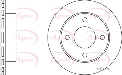 Brake Disc APEC DSK235