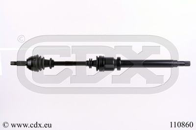 CDX 110860 Полуось в сборе для FORD FOCUS I (DAW, DBW) 2.0 16V