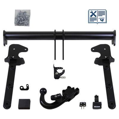 Zestaw zaczepu przyczepy RAMEDER 123431