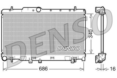 DENSO Kühler, Motorkühlung
