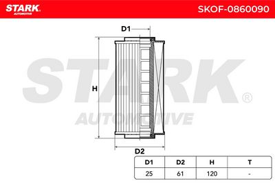 маслен филтър STARK SKOF-0860090