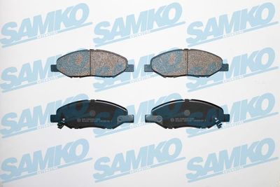 SAMKO 5SP1497 Тормозные колодки и сигнализаторы  для NISSAN TIIDA Наклонная задняя часть (C11) 1.5 dCi