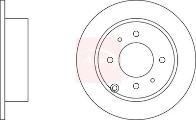 APEC Brake Disc DSK2191