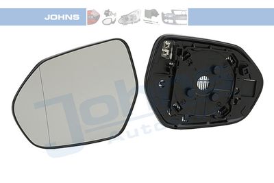 Зеркальное стекло, наружное зеркало JOHNS 81 19 37-81 для TOYOTA PRIUS