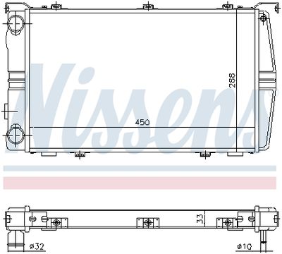 RADIATOR RACIRE MOTOR NISSENS 649971 4