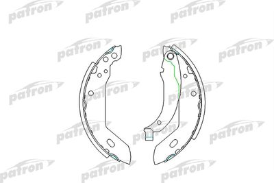 Комплект тормозных колодок PATRON PSP183 для RENAULT 11