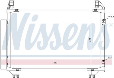 CONDENSATOR CLIMATIZARE NISSENS 94991 4