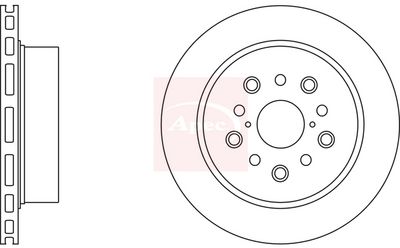 APEC Brake Disc DSK2807