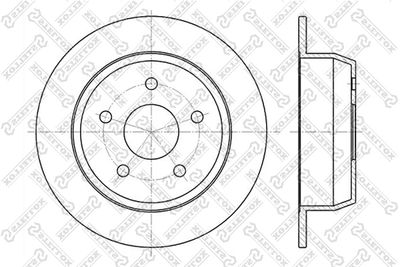 STELLOX 6020-9304-SX Тормозные диски  для JEEP CHEROKEE (Джип Чероkее)