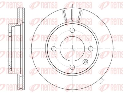KAWE 6106 10 Гальмівні диски  для FORD (Форд)