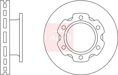 APEC Brake Disc DSK2881