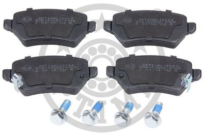 Комплект тормозных колодок, дисковый тормоз OPTIMAL BP-12264 для CHEVROLET ASTRA