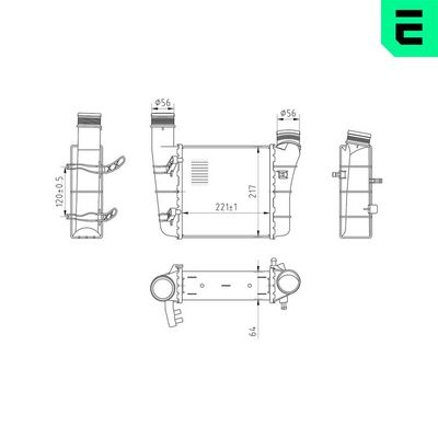 INTERCOOLER COMPRESOR