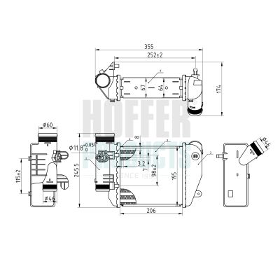 INTERCOOLER COMPRESOR