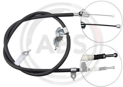 Тросик, cтояночный тормоз A.B.S. K16597 для DAIHATSU CHARADE