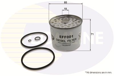 EFF001 COMLINE Топливный фильтр