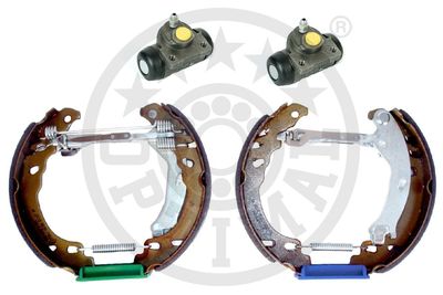 OPTIMAL BSK-0004 Ремкомплект барабанных колодок  для FIAT PANDA (169_) 1.2 (169AXF2A, 169AXF1A)